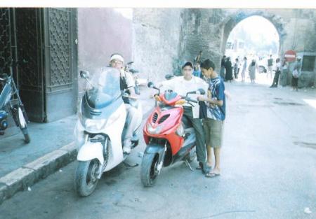 moi et mon frére  a meknes